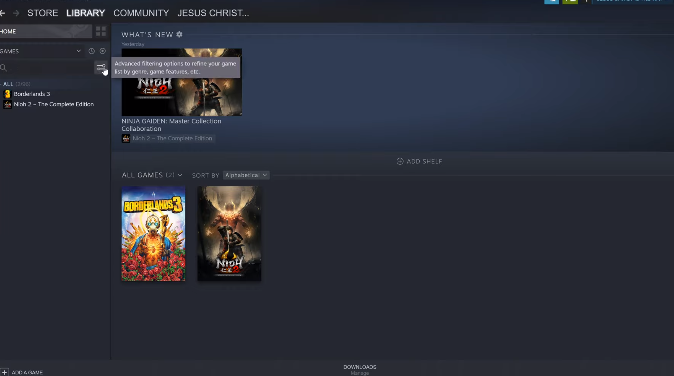 How to Unhide Games in Steam