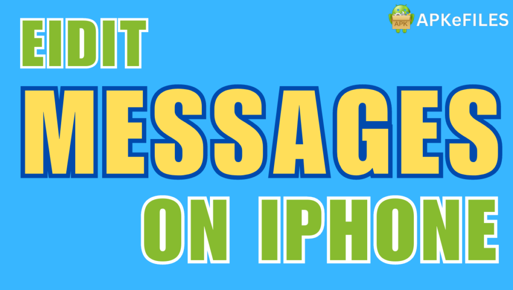 Edit Messages on iPhone. featured image