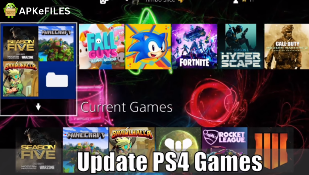 how to update games on the PS4 featured image
